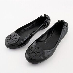 Tory Burch, Reva Flats | black | size: 9 | gently worn